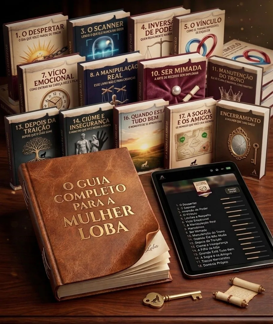 Módulos do livro O Guia Completo para a Mulher Loba
